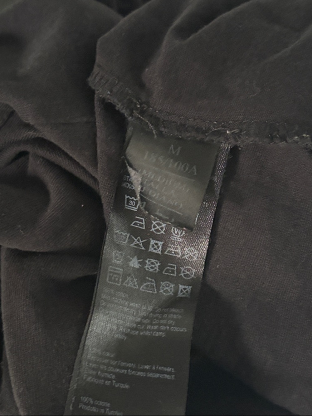 All Saints Relaxed Fit Graphic Tee in Jet Black Unisex - Picture 5 of 5